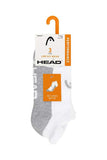 Head Half Cushion Low Cut Socks Ladies White (3 Pack)