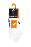 Head Half Cushion Low Cut Socks Men's White (3 Pack)