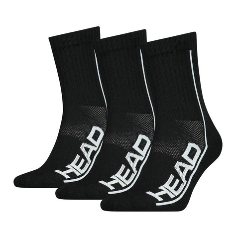 Head Socks Tennis 3P Performance Black/White