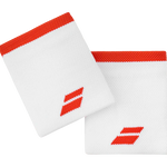 Babolat Logo Wristband Jumbo #1031 White Red
