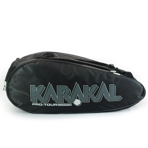 Karakal Pro Tour Comp 9 Pack Bag White