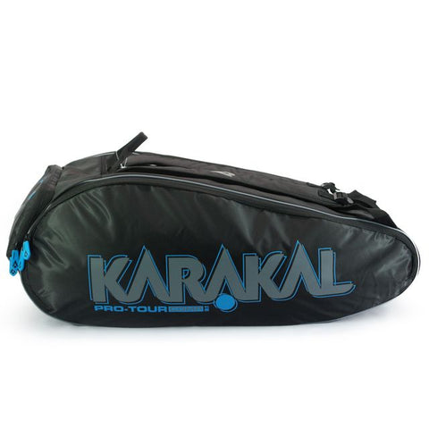 Karakal Pro Tour Comp 9 Pack Bag Blue