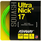 Ashaway Ultranick 17 Squash String Set of Green 1.25mm 17g