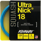 Ashaway Ultranick 18 Squash String Set of Blue 1.15mm 18g