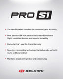 Selkirk Pro S1 Ball 4 Pack