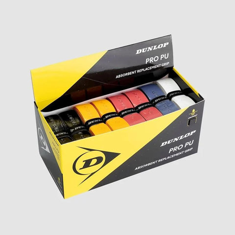 Dunlop Pro PU Mixed Box of 24 Grips