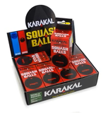 Box of 12 Karakal Red Dot Squash Balls