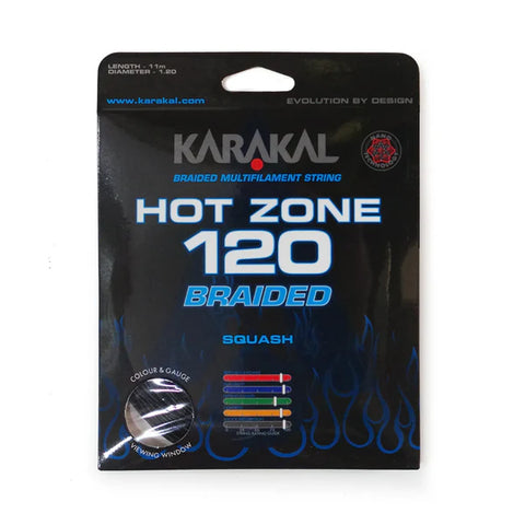Karakal Hot Zone 120 Braided Set of Black 1.20mm