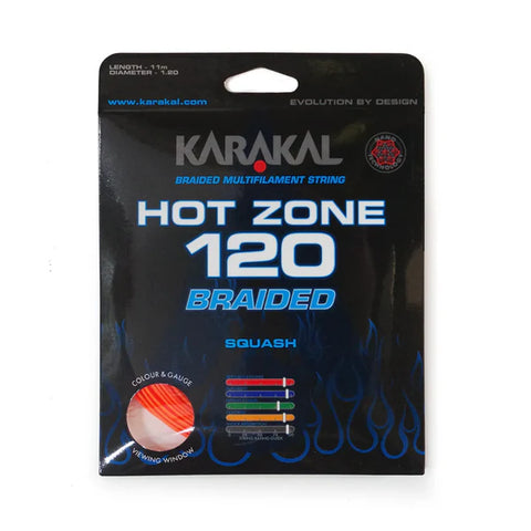 Karakal Hot Zone 120 Braided Set of Orange 1.2mm