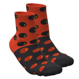 Inform Socks for Squash Black Red