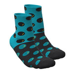 Inform Socks for Squash Black Teal