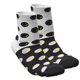 Inform Socks for Squash White Black