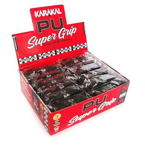 Karakal PU Super Grip Box of 24 - Black
