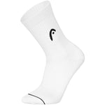 Head Half Cushion Crew Socks Men's White (3 Pack)