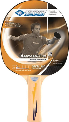 Donic Appelgren 200 Table Tennis Bat