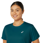 Asics Silver SS Top Womens Rich Teal