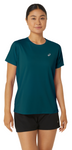 Asics Silver SS Top Womens Rich Teal