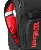 Wilson Clash V3 Backpack Black/Infrared