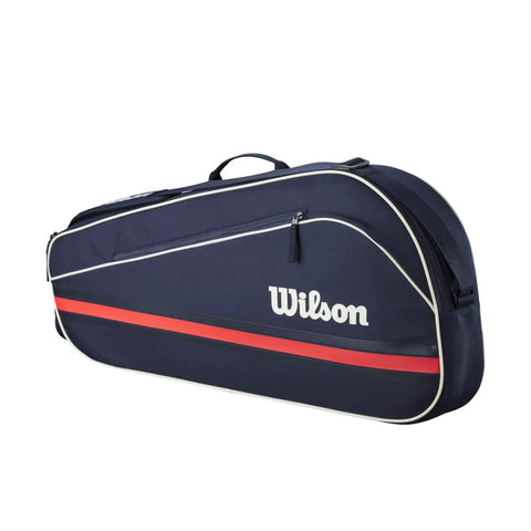 Wilson 3PK Team Racket Bag 2025 Navy