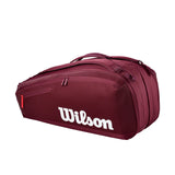 Wilson Defyer (Redline Project P) v1 Racquet Bag 9pk Red