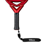 Wilson Padel Wrist Cord Comfort Cuff Black
