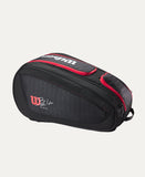 Wilson Bela V3 Padel Racquet Bag Black/Red