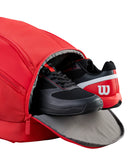 Wilson 2026 Super Tour Red Padel Backpack Red