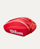 Wilson 2026 Super Tour Red Padel Bag