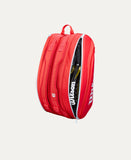 Wilson 2026 Super Tour Red Padel Bag