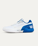 Wilson Rush Pro 5 Mens White Deja Vu Blue Safety Yellow