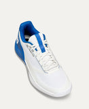 Wilson Rush Pro 5 Mens White Deja Vu Blue Safety Yellow