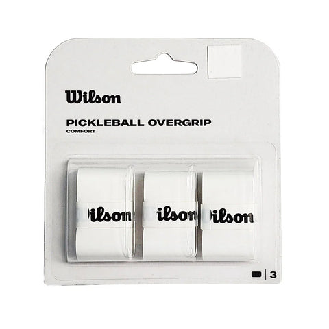 Wilson Pro Overgrip Pickleball White 3 Pack