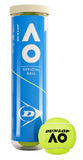 Dunlop Tennis Balls AO PET 4 Ball Can (Sustainable Packaging)