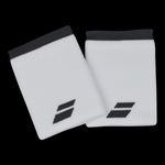 Babolat Logo Wristband Jumbo #1011 White/Dark Grey (Rabbit)
