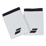 Babolat Logo Wristband Jumbo #1011 White/Dark Grey (Rabbit)