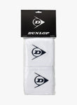 Dunlop Wristband Short 2 Pack White