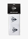 Dunlop Wristband Short 2 Pack White