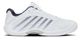 K-Swiss Hypercourt Express 3 Wide 2E Mens White Peacoat Silver
