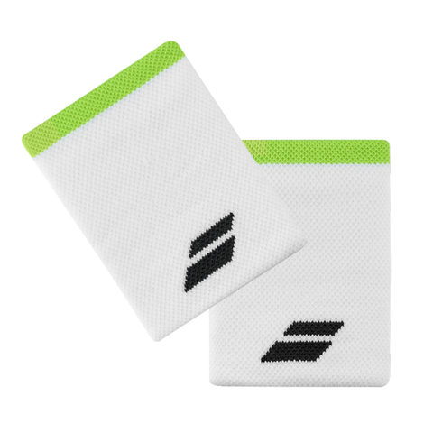 Babolat Logo Jumbo Wristband #1081 White/Aero