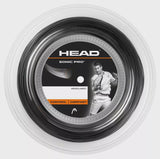 Head Sonic Pro Reel of Black Tennis String 16g 1.30mm 200m