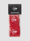 Dunlop Wristband Short 2 Pack Red