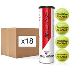 Tecnifibre X-One 4 Ball Can (Carton of 18 Cans)