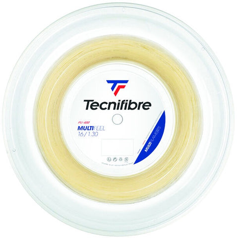 Tecnifibre Multifeel Tennis String Reel of Natural 16g 1.3mm