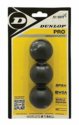 Dunlop Squash Ball Pro 3pack