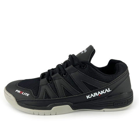 Karakal Prolite Classic Solid Black Shoe