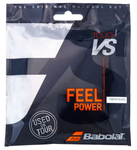 Babolat Touch VS Natural Gut Tennis String Set of Natural 1.30mm 16ga