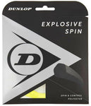 Dunlop Explosive Spin Tennis String Set of 17g Yellow 1.25mm