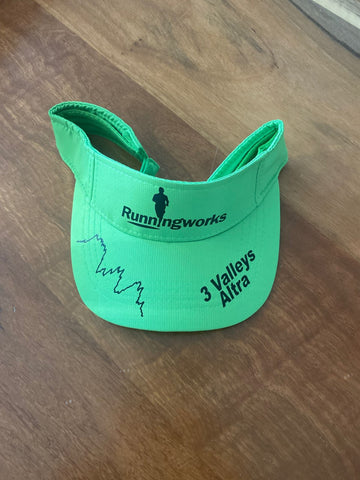 3 Valleys Runningworks Altra Visor & Cap