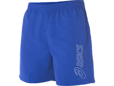 Asics Logo Short Blue - The Racquet Shop