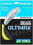 Yonex BG 66 Ultimax Badminton String Set of Yellow 0.65mm